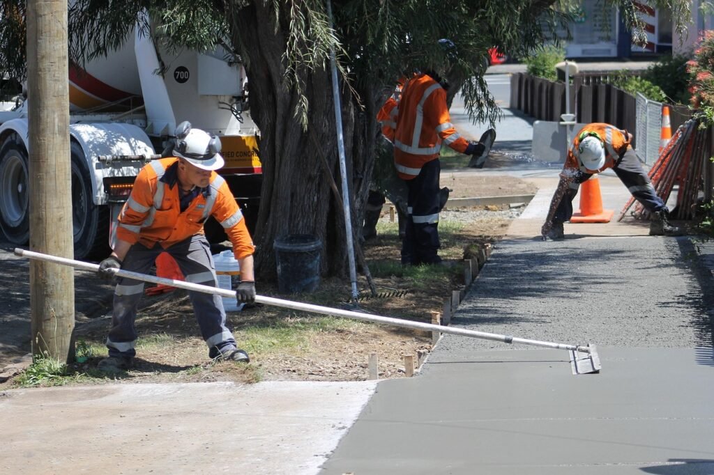 Concrete Sidewalk Installation in Redding, CA